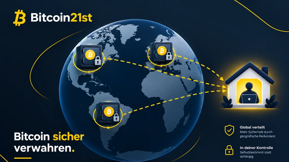 Bitcoin sicher verwahren - Deep dive Sicherheitsarchitektur